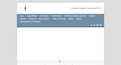 Desktop Screenshot of orlandomasons1876.com